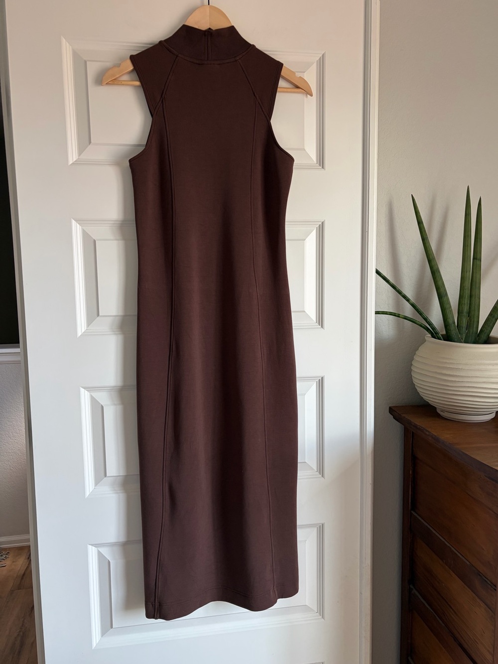 Varley Erin Mock Neck Dress - Picture 6 of 8